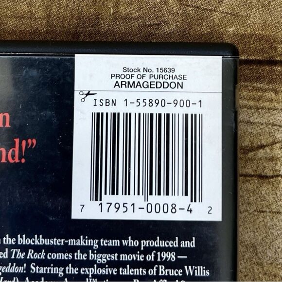 Armageddon (DVD,1998,Widecreen) Bruce Willis, Billy Bob Thornton, Ben Affleck - Picture 4 of 5